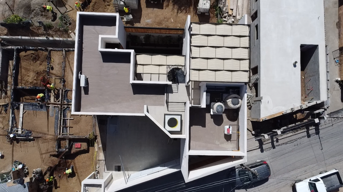 Proyecto acabado de construcción habitacional